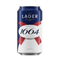 Kronenbourg 1664 Lager 5% 24x0,33 L - Bäst före 06.03.2025